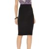 Karen Millen Bandage Knit Skirt in Black - Lyst