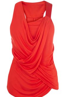 Karen Millen Draped Vest - Lyst