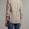 Linea Weekend Checked Shirt in Beige (coral) - Lyst