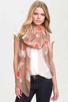 Marc By Marc Jacobs Highlighter Blossom Silk Scarf - Lyst