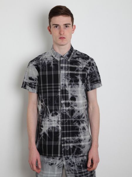 Marc Jacobs Marc By Marc Jacobs Mens Andrew Plaid Shirt in Black for Men - Lyst