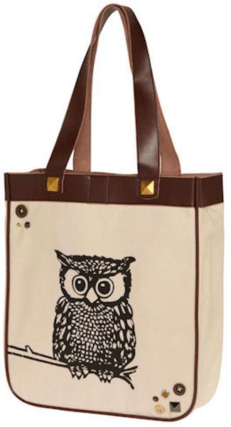 ModCloth Owl Carry Your Things Bag - Lyst