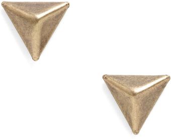 ModCloth Tri Your Best Earrings - Lyst