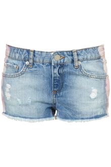 Moto Moto High Waisted Hotpants - Lyst