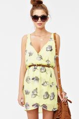 Nasty Gal Fresh Cut Chiffon Dress