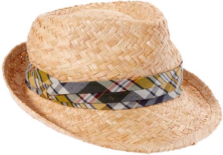 Polo ralph lauren Hand-woven Straw Panama Hat in Black for Men | Lyst