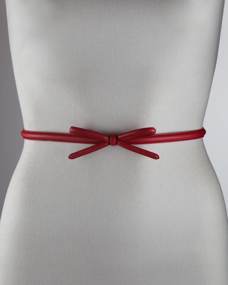 Prada Bow Belt