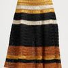 Proenza Schouler Raffia Knit Skirt in Yellow (marigold) - Lyst