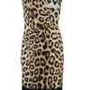 Roberto Cavalli Roberto Cavalli Dress in Animal (blk/ivry) - Lyst