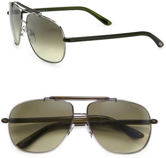 Tom Ford Adrian Aviator Sunglasses - Lyst