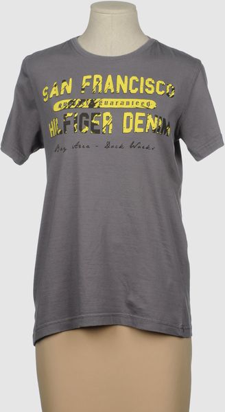Tommy Hilfiger Denim Short Sleeve Tshirt - Lyst
