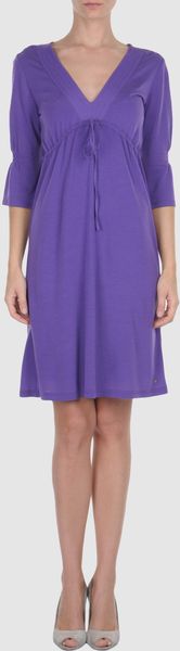 Tommy Hilfiger Short Dress in Purple (fuchsia) - Lyst