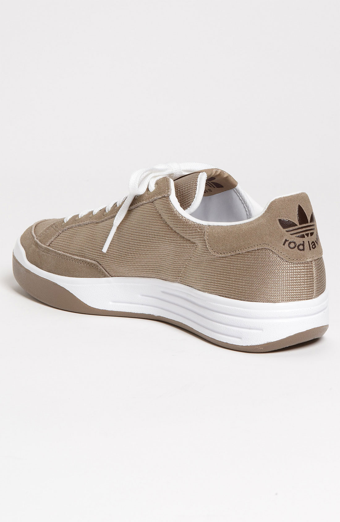 adidas white brown sole