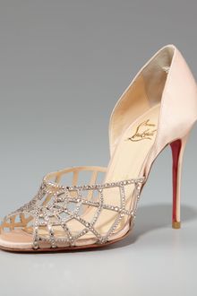 Christian Louboutin Spiderweb Dorsay - Lyst