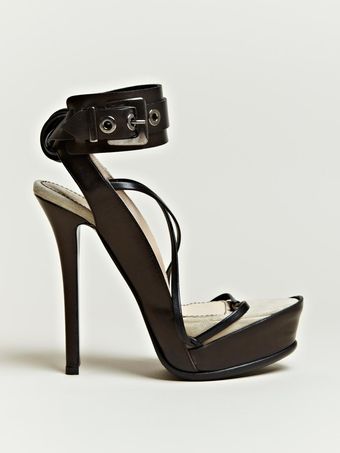 Haider Ackermann Haider Ackermann Womens Buckle Iggy Stilettos - Lyst