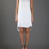 3.1 Phillip Lim Metallic Bead Dress in White - Lyst