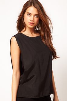ASOS Collection Asos Sleeveless Top with Double Layer - Lyst