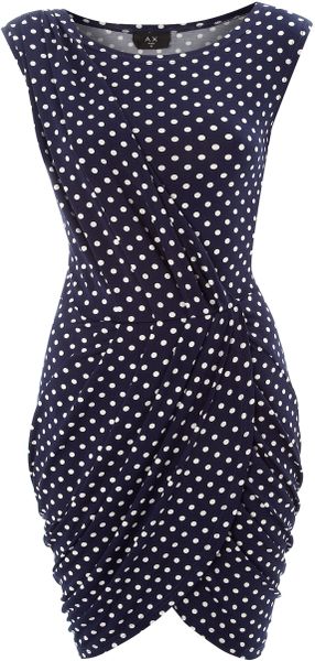 ax paris polka dot wrap dress