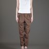 Balenciaga Cowl Neck Top in White - Lyst