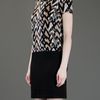 Dkny Short Sleeve Dress in Black - Lyst