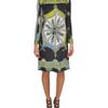 Emilio Pucci Bouquet Printed Dress in Green - Lyst