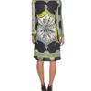 Emilio Pucci Bouquet Printed Dress in Green - Lyst