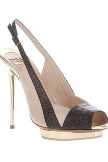 Ernesto Esposito Sling Back Sandal - Lyst