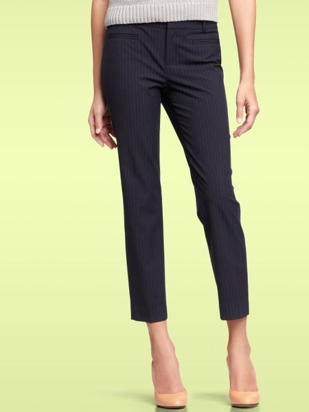 gap cropped trousers