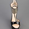 Giuseppe Zanotti Patent Leather Sandal in Black - Lyst