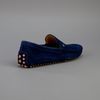 Gucci Suede Loafer in Blue for Men - Lyst