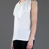 Lanvin Tassled Top in White - Lyst