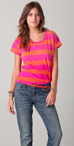  Bright Rugby Striped Lucas Tee 