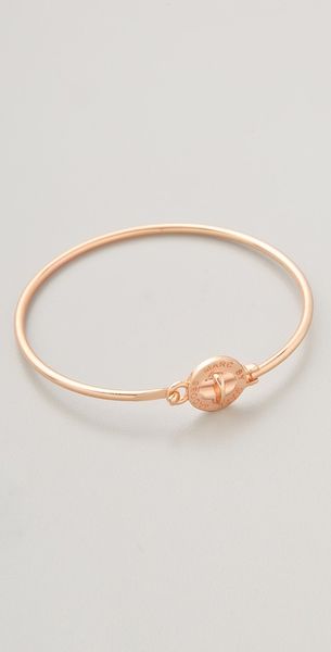 Marc By Marc Jacobs Turnlock Skinny Bracelet - Lyst