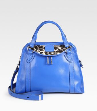  Wellington Serengeti Calf Hair Leather Tote Bag 