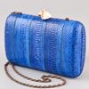 Serpui Marie Snake Minaudiere in Blue - Lyst