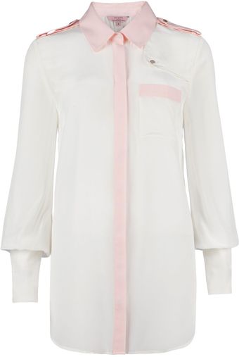 Ted Baker Fenni Colour Block Shirt - Lyst