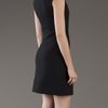 Versace Cap Sleeve Dress in Black - Lyst