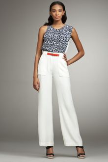 3.1 Phillip Lim Wideleg Silk Pants - Lyst