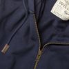Aubin & Wills Dallison Loopbackcotton Hoodie in Blue for Men - Lyst