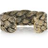 Aurelie Bidermann Braided 18karat Goldplated Cuff in Gold - Lyst