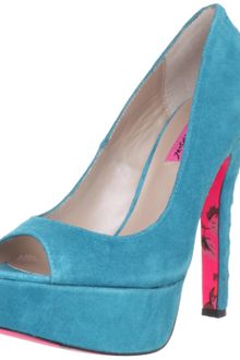 Betsey Johnson Betsey Johnson Womens Sita Opentoe Pump - Lyst