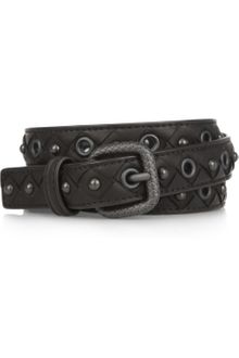 Bottega Veneta Waxy Intrecciato Leather Belt - Lyst