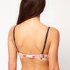 Calvin Klein Calvin Klein Push Up Bra with Floral and Contrast Detail in Floral (tulipbundiesprint) - Lyst