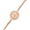 Carolina Bucci Lucky 18karat Rose Gold Diamond Bracelet in Pink (rose) - Lyst