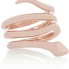 Chloé Stacy Brass Snake Ring in Gold (snake) - Lyst