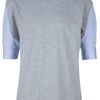 Comme Des Garçons Checked Sleeve Top in Gray for Men (grey) - Lyst