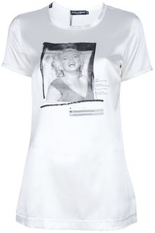 Dolce & Gabbana Marilyn Monroe Printed Tshirt - Lyst
