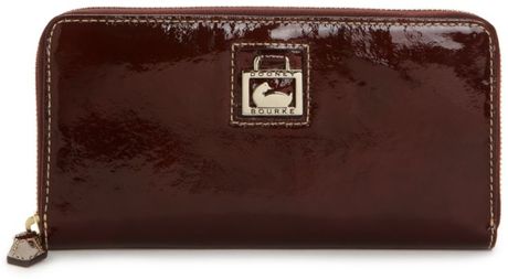 dooney and bourke patent leather wallet