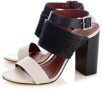 Elizabeth And James Eclair Colorblock Sandals - Lyst