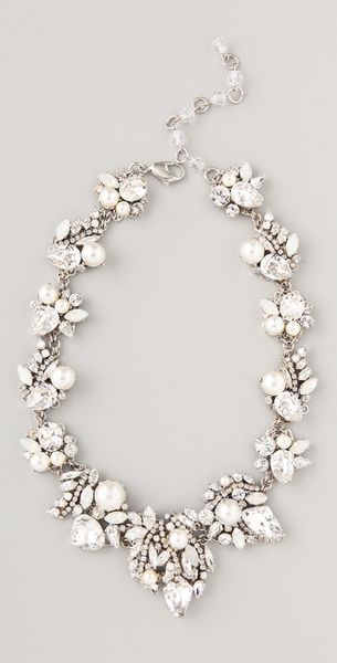 Erickson Beamon White Wedding Necklace - Lyst